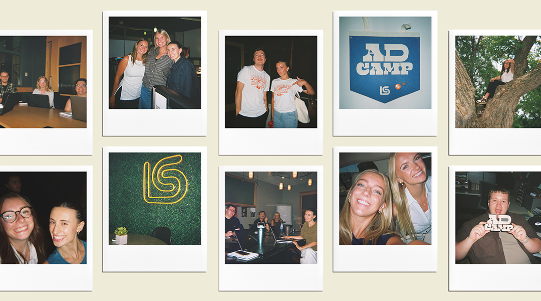 collage of intern disposable camera pictures 