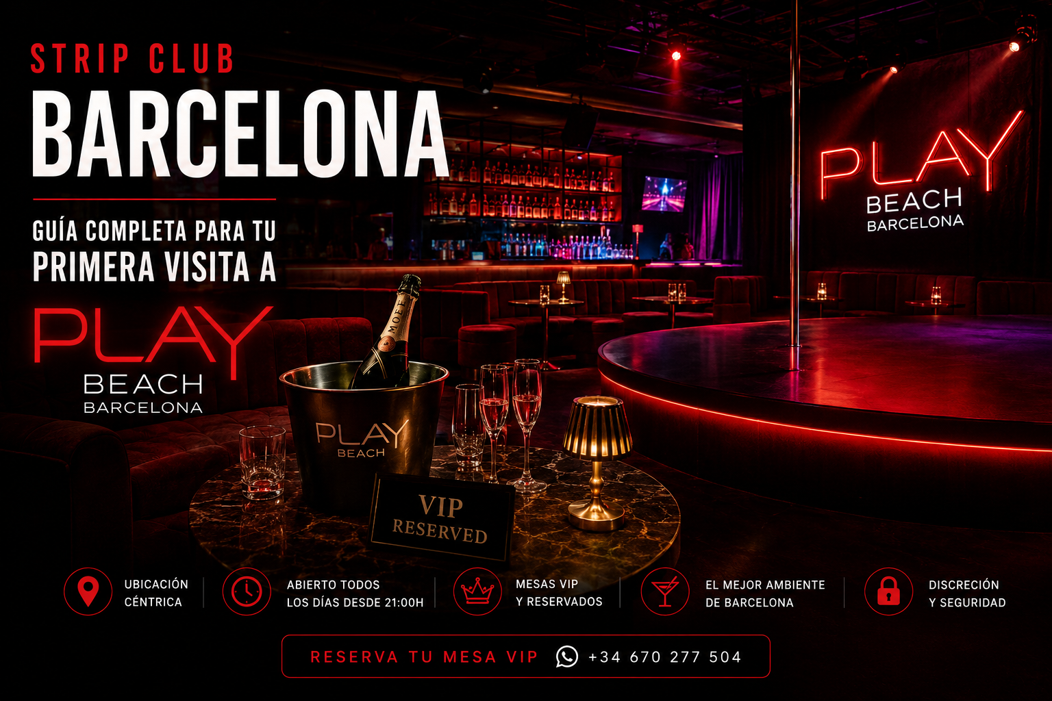 Strip Club Barcelona: Complete Guide for Your First Visit to Play Beach Barcelona