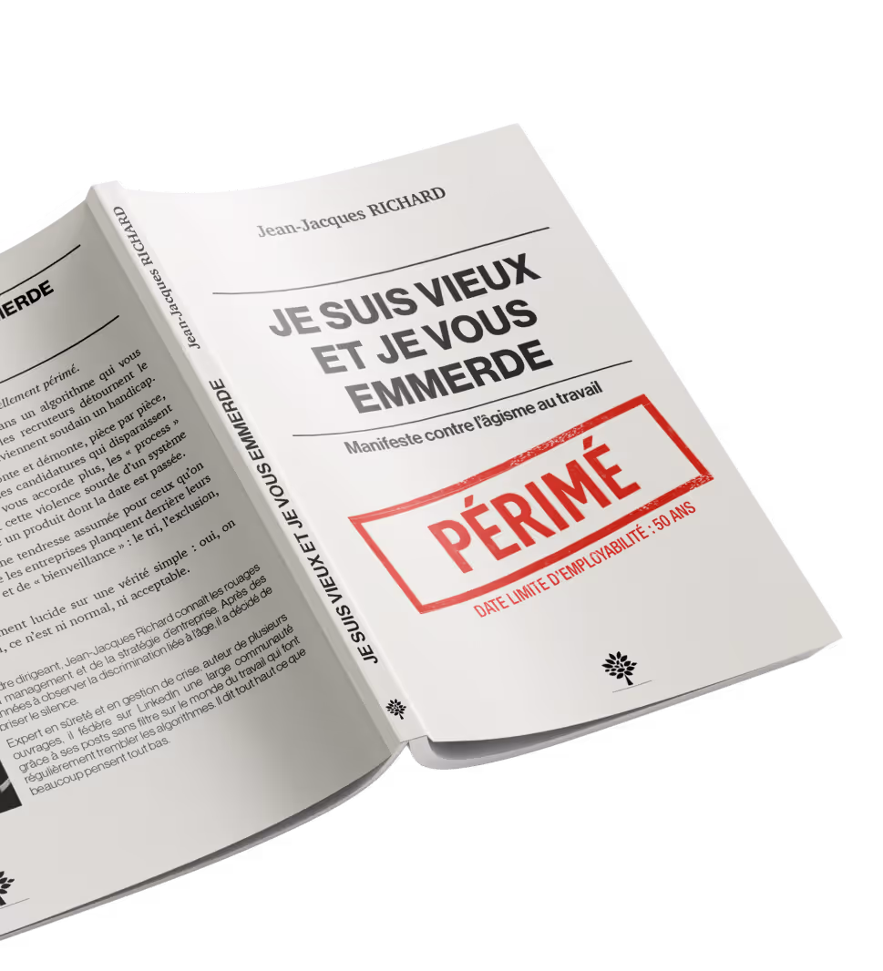 Livre Je suis vieux et je vous emmerde de Jean-Jacques Richard