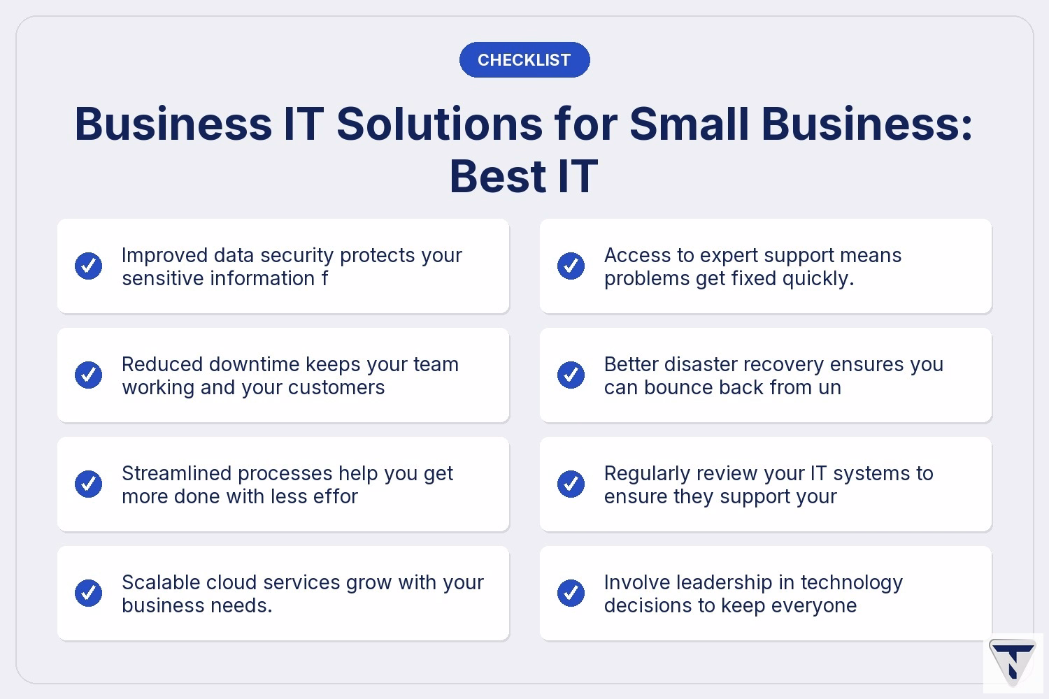 Business IT Solutions for Small Business: Best IT