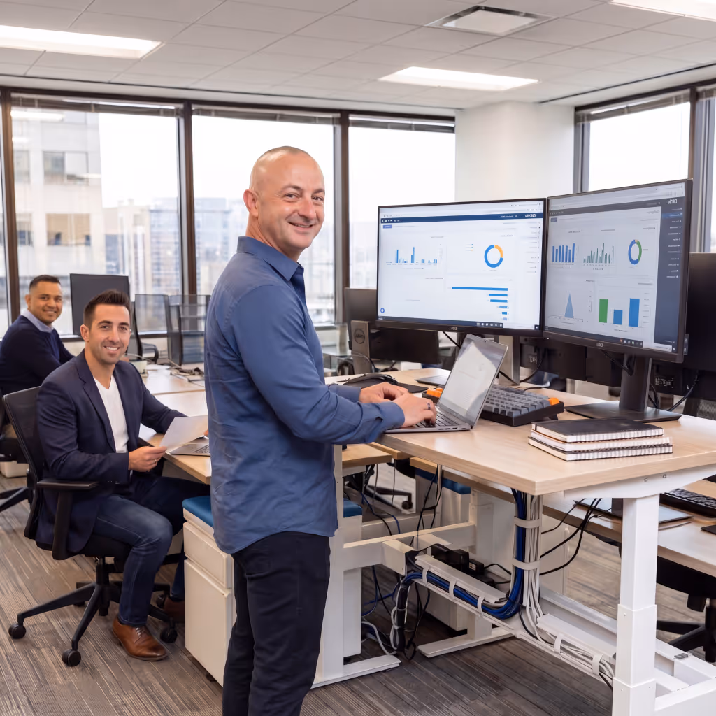 IT support in Ronkonkoma featuring automated patch management, 24/7 monitoring, and complete cybersecurity protection
