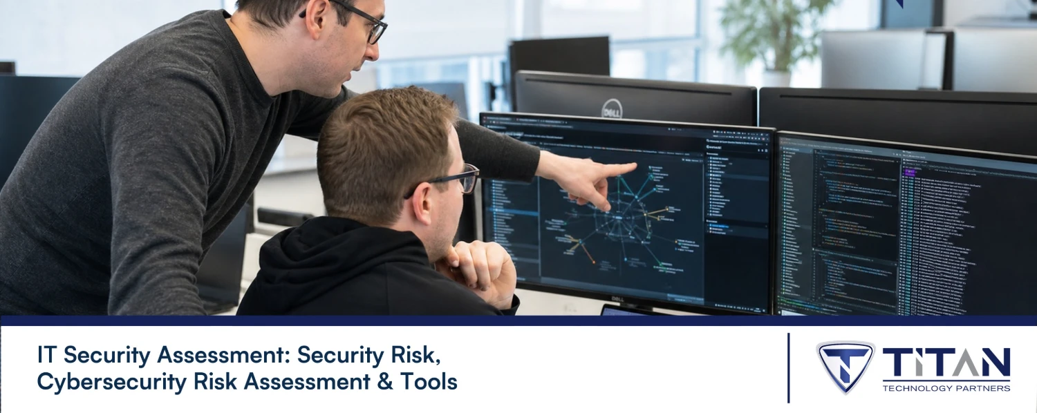 IT security agent working on his powerhouse software.