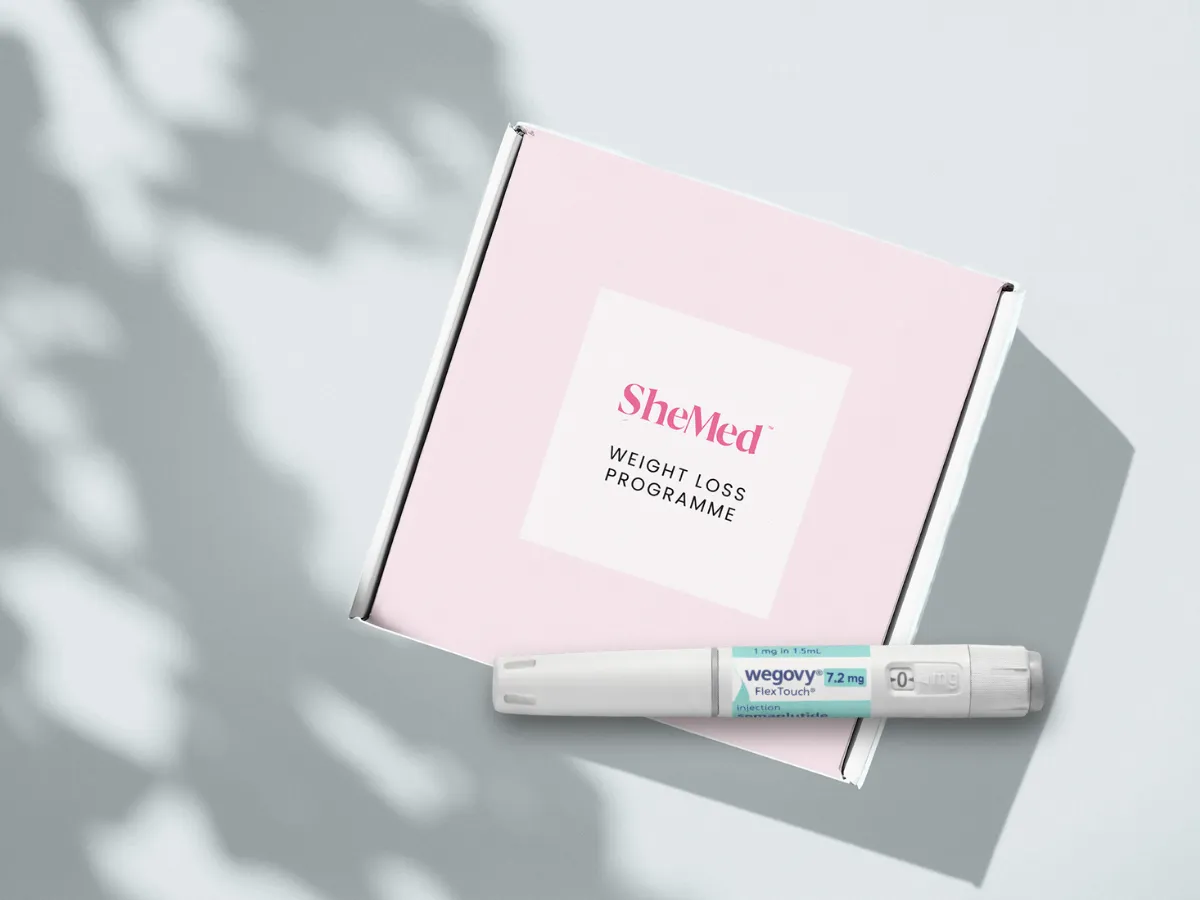 Shemed weight programme box.