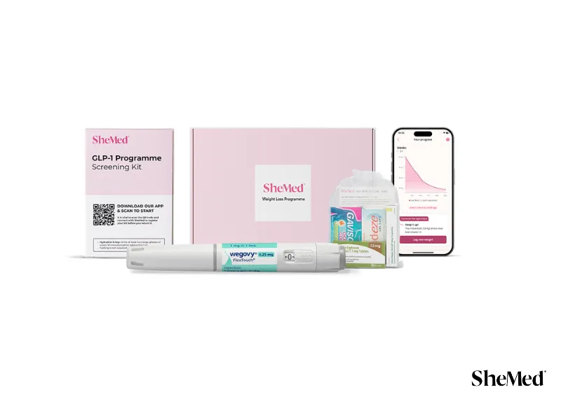 Shemed weight programme kit.