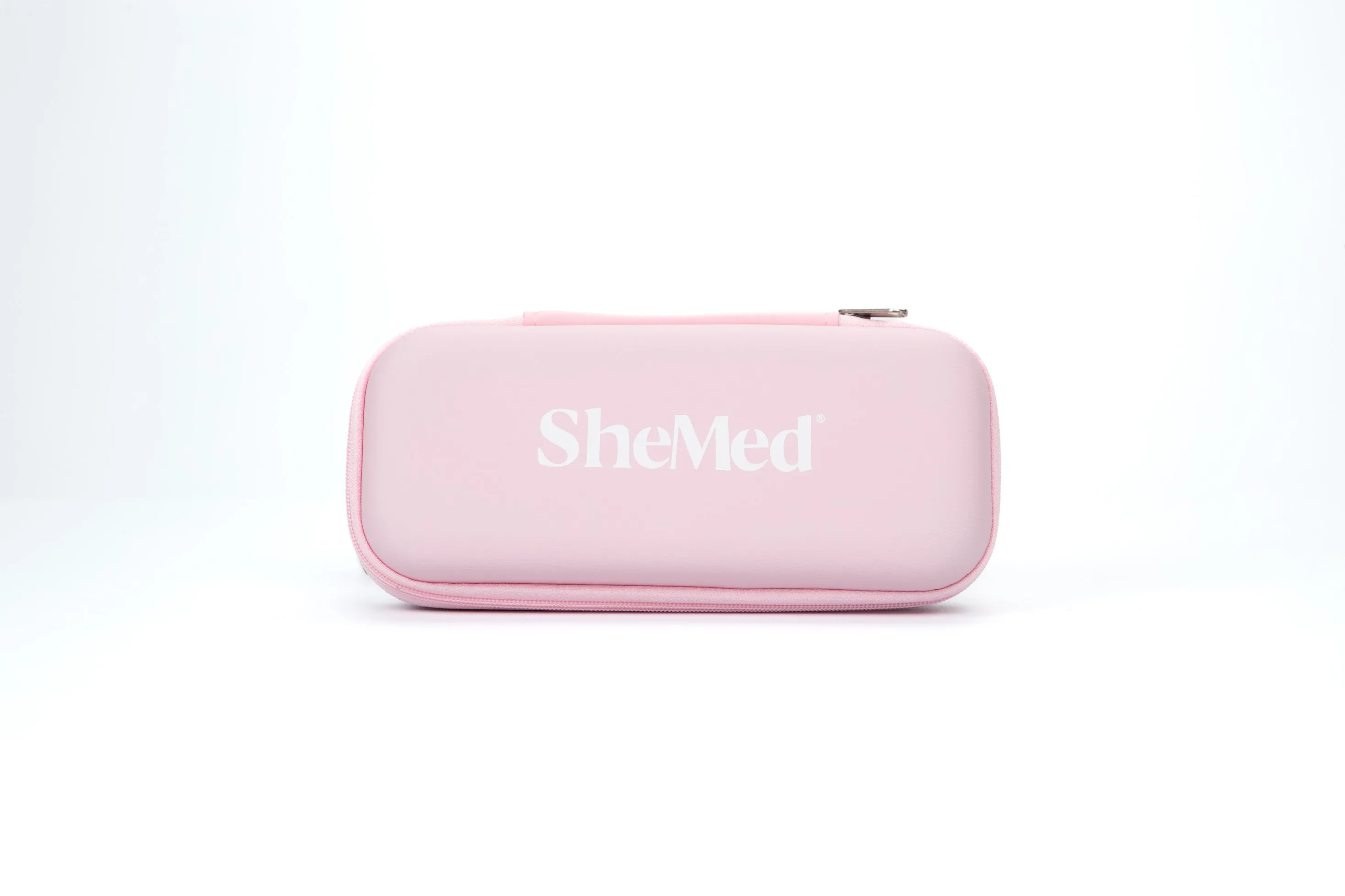 Shemed pink case.