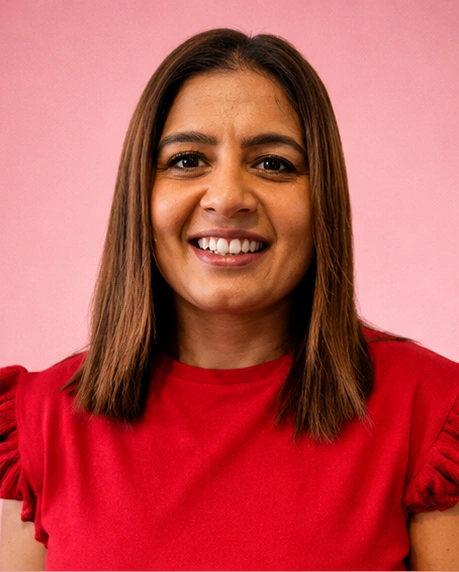 Portrait of Puja Vyas, GPhC-registered Lead Clinical Pharmacist at SheMed.