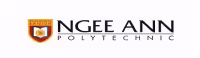 Ngee Ann Polytechnic logo with a shield emblem and black text.