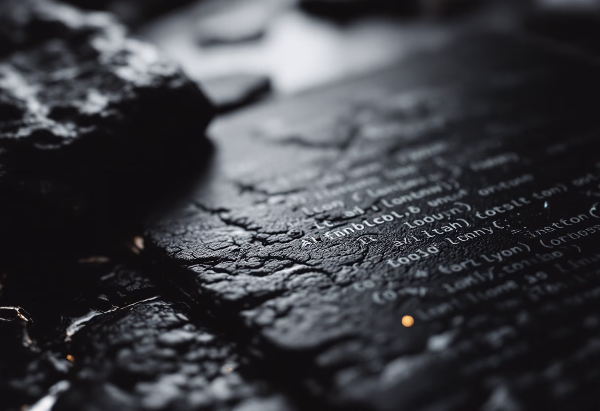 [background image] image of coding on a computer screen (for a ai fintech company)