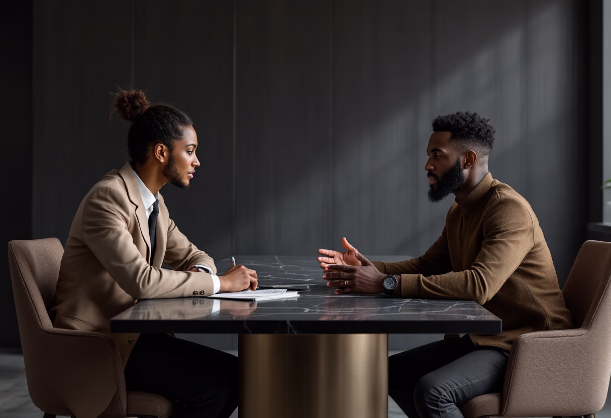 image of consulting session in progress (for a hr tech)