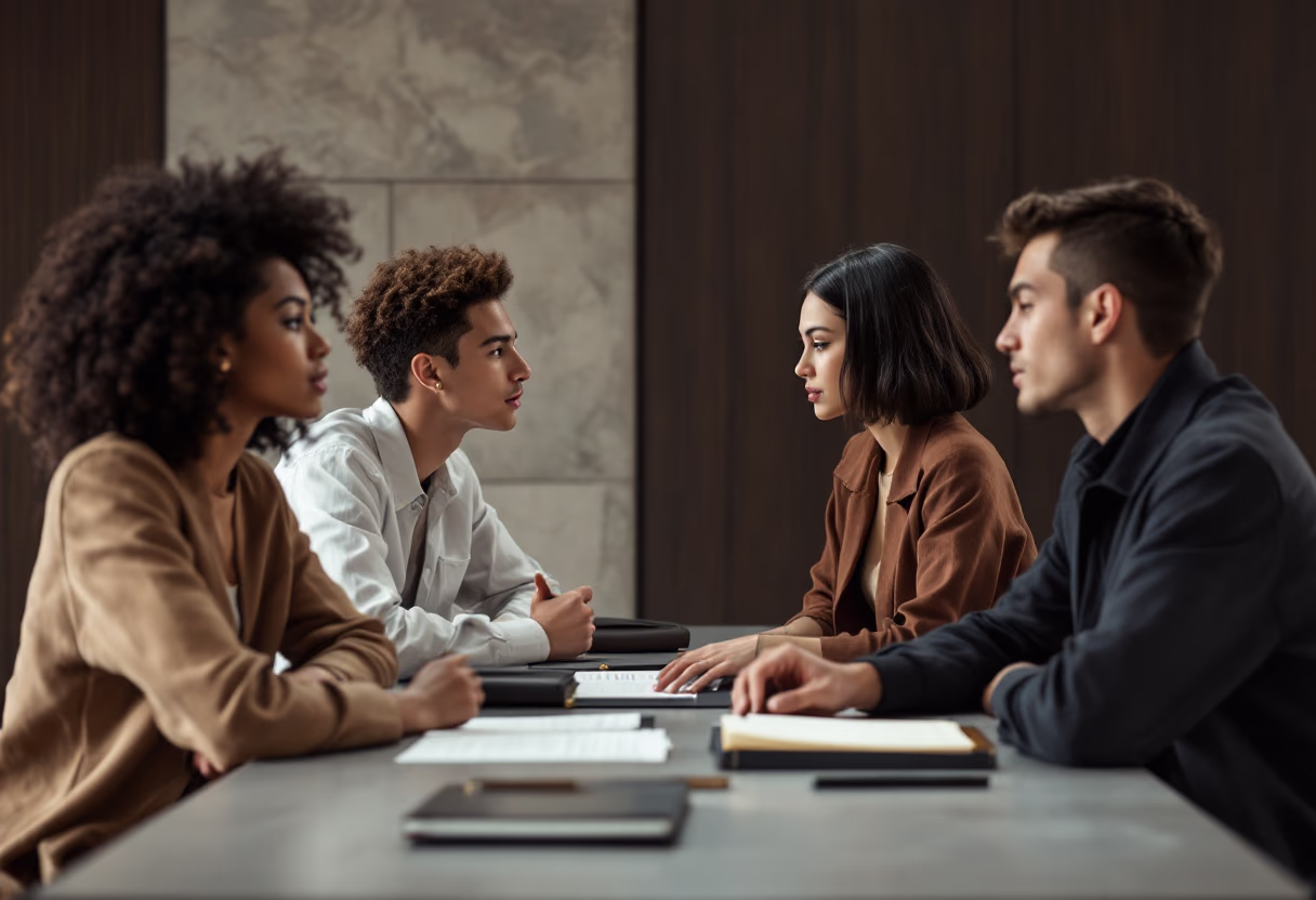 image of students on campus (for a university)