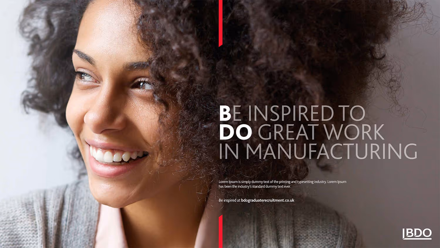 An image of a design used in the 'Early in Careers' campaign