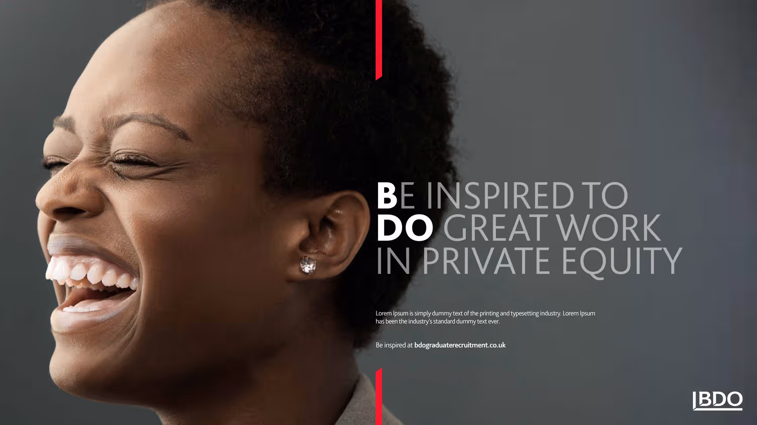 An image of a design used in the 'Early in Careers' campaign