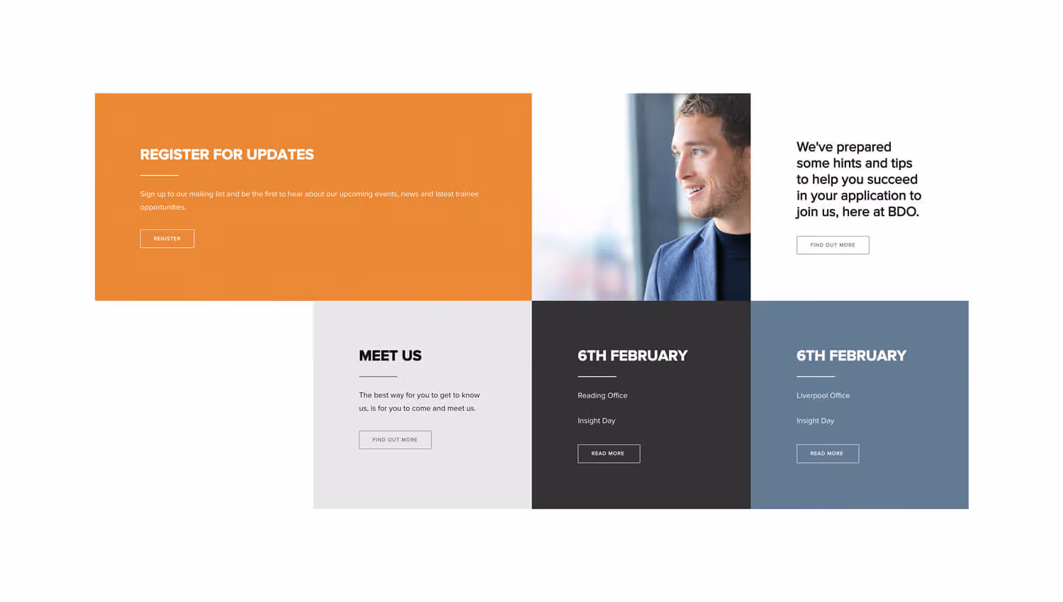 An image of a section of the desktop UI