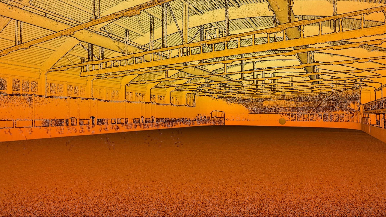 numérisation LiDAR hangar