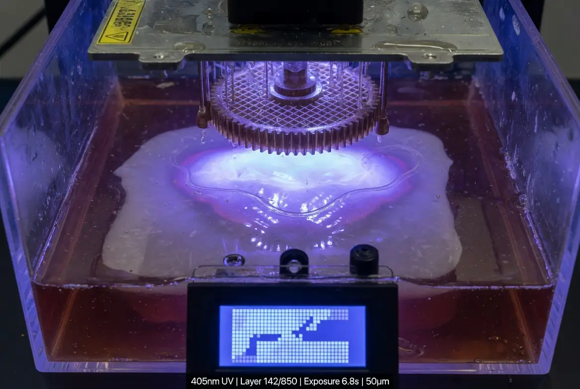 polymérisation en impression 3D