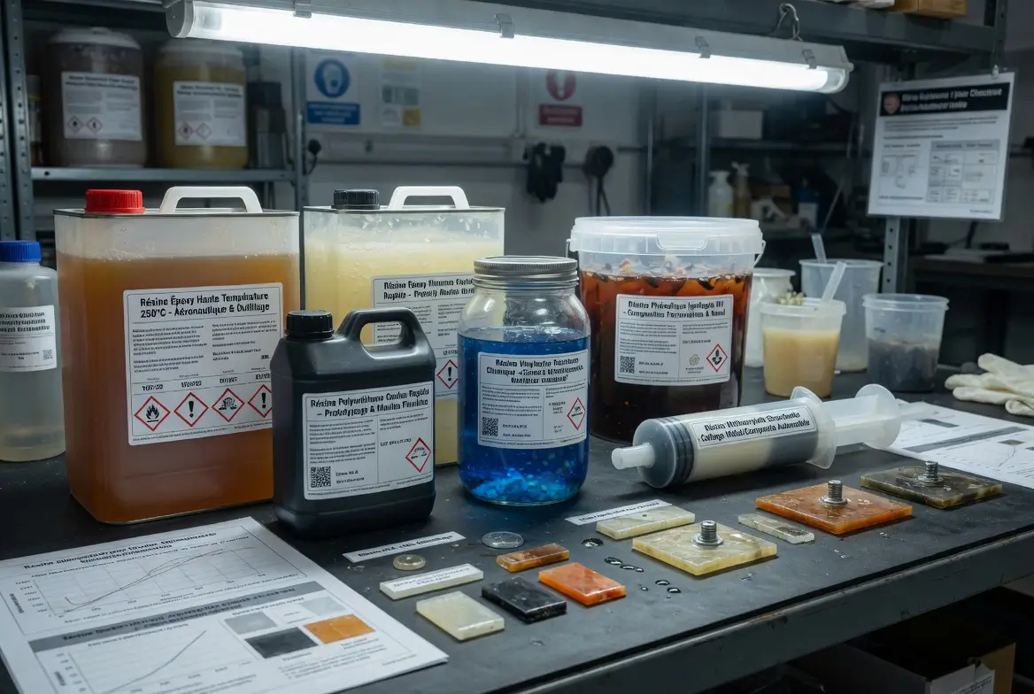 les différentes résines pour l'industrie de l'impression 3D