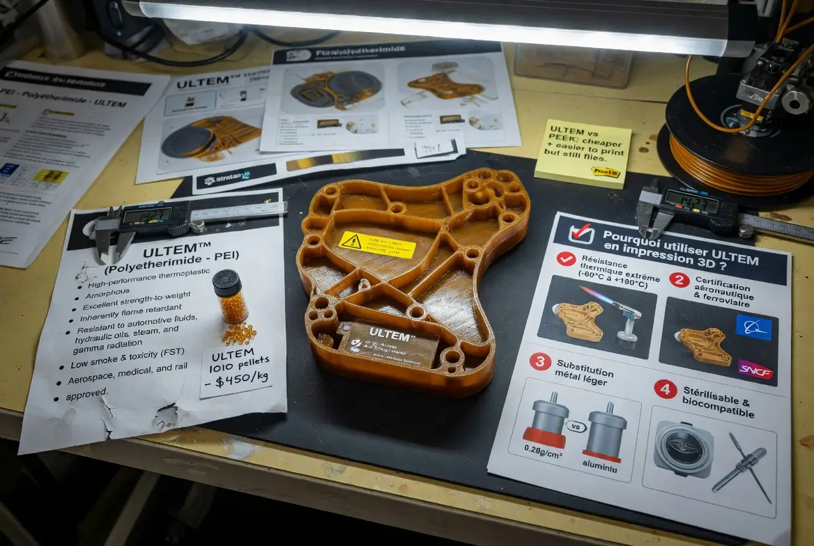 ULTEM explications pour l'impression 3D