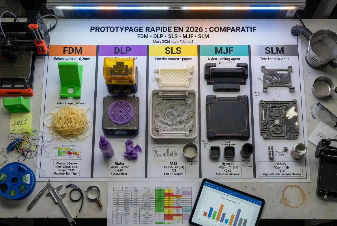 Le prototypage rapide en fabrication additive