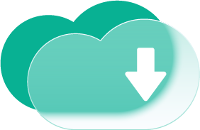 Cloud download icon