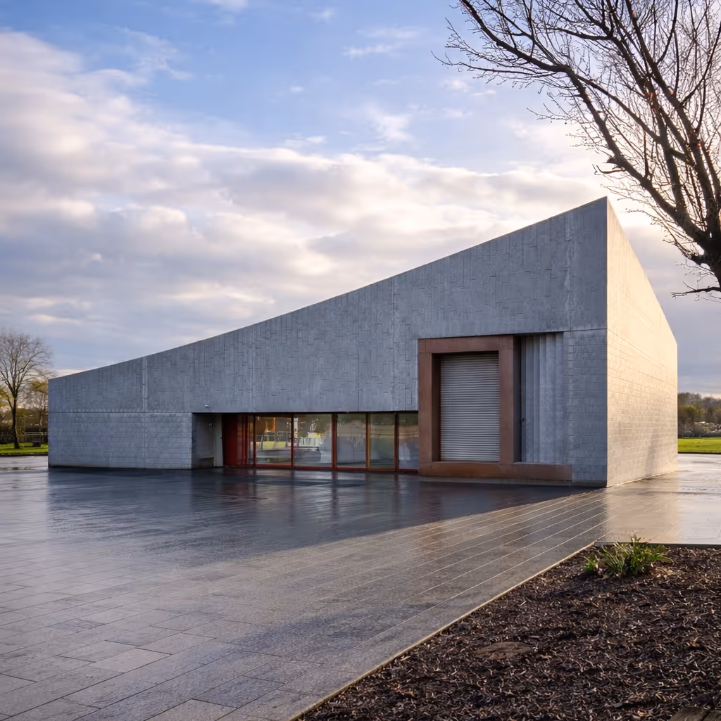 Exterior of Colin Connect where Colin Coffee Hub is located in Dunmurry near Belfast.