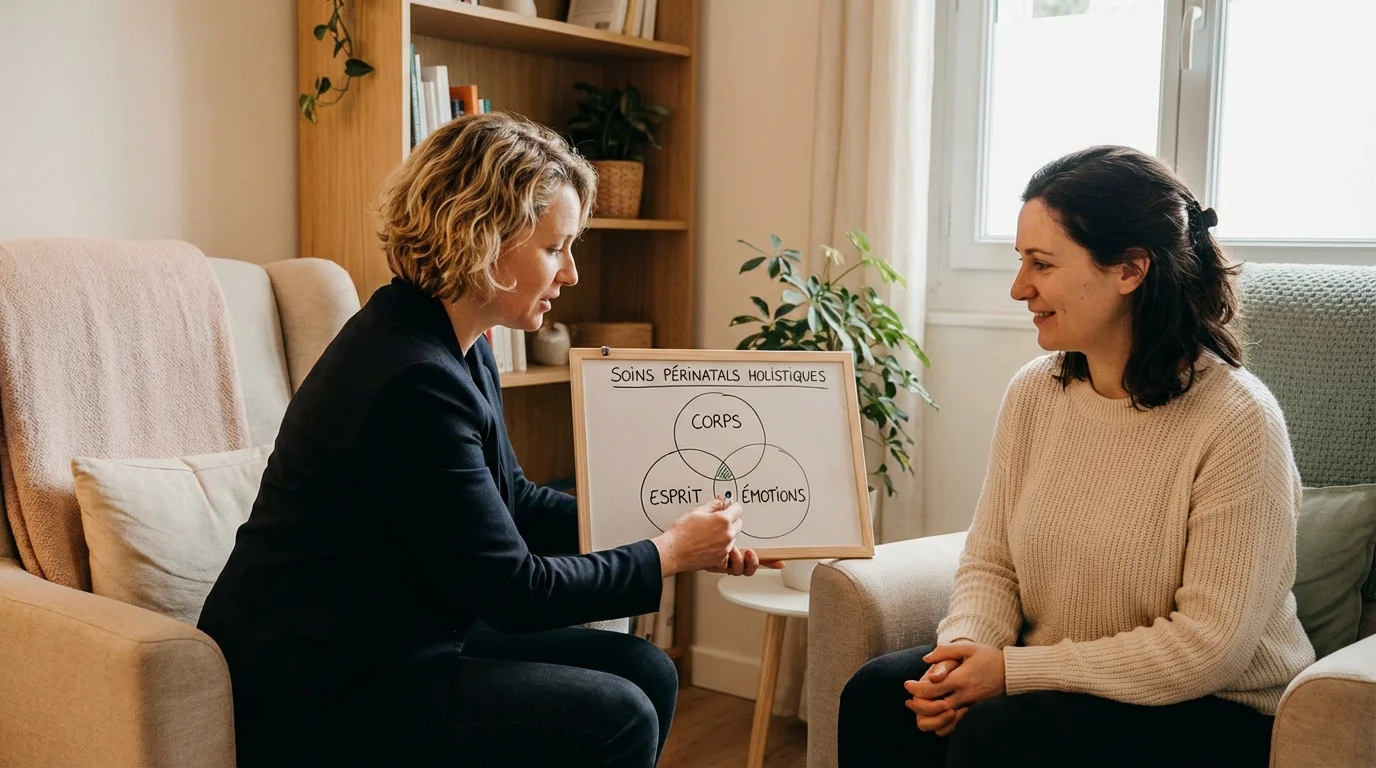 Approche holistique corps, émotion et esprit en accompagnement périnatal