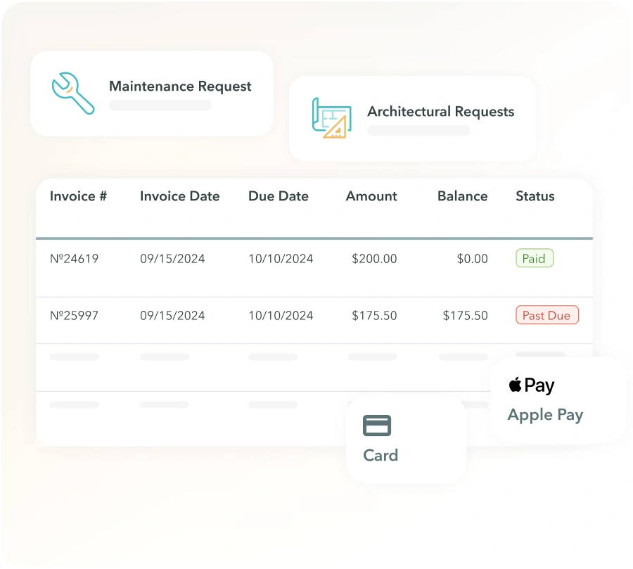 ManageCasa property management software showing financial reporting and cash flow.