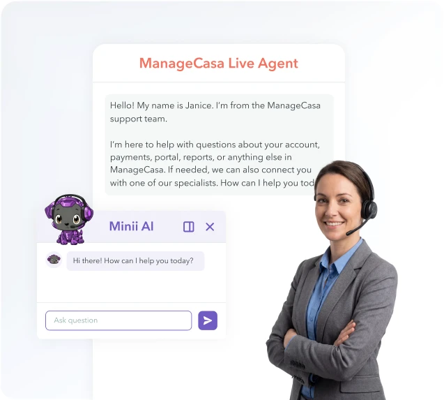 Professional property management software with 24/7 customer support