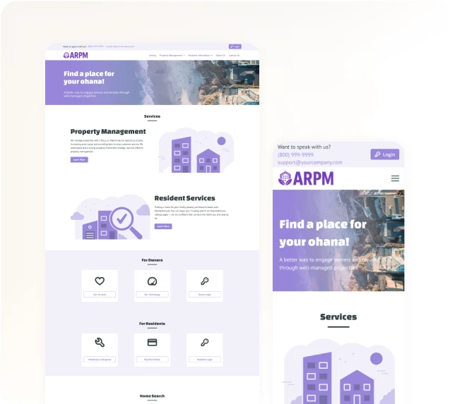 landlord management software with integrated community website