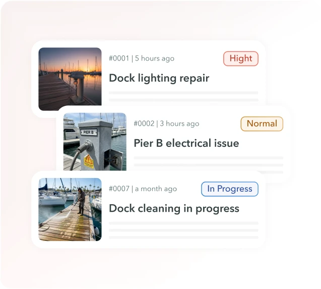 Apartment management software with online maintenance requests