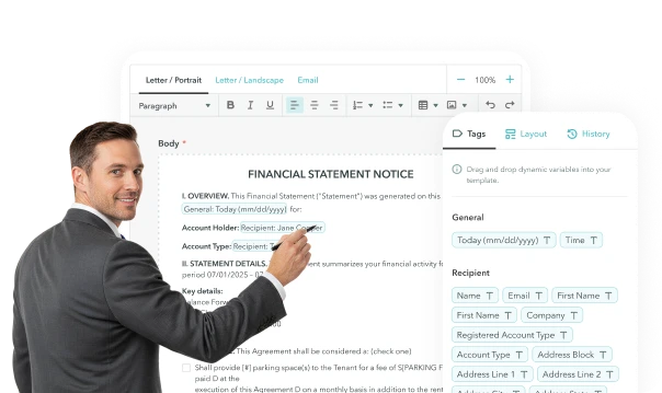User interface showing a list of architectural forms and articles for various community associations with options to add files or forms.