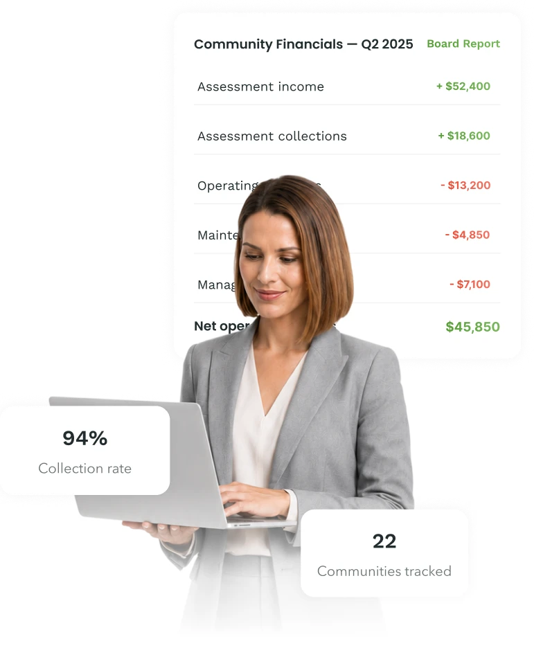 User interface panel titled Sharing with a dropdown to choose contacts and a message stating the ticket isn't shared yet, alongside a confirmation message saying Vendor Notified with a checkmark icon.