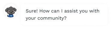 Minii AI response message