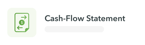 Cash-Flow Statement report card