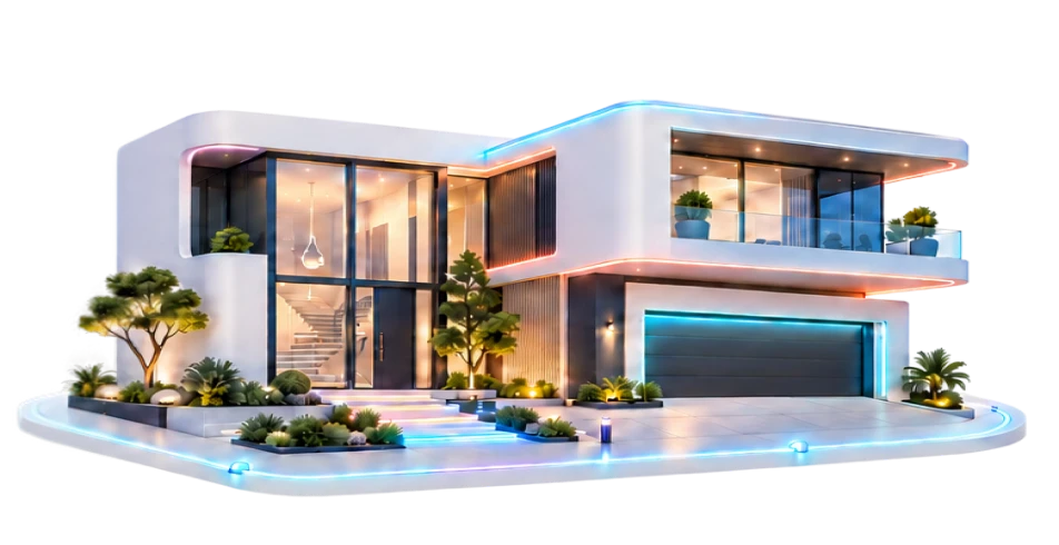 Modern single-family rental home managed with online property management software