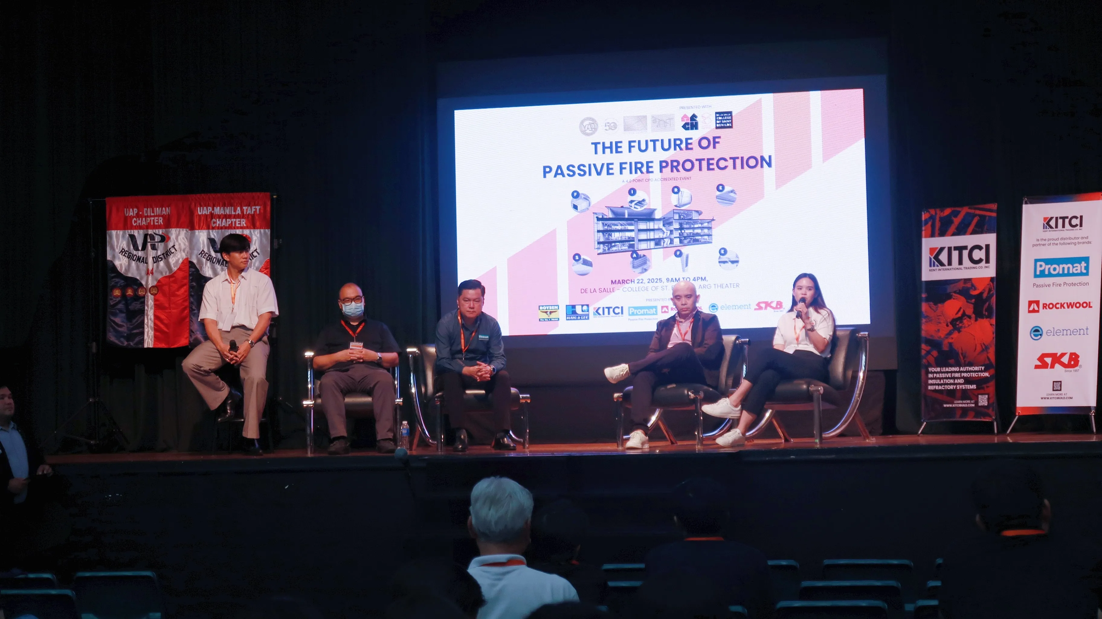 KITCI Speakers from Rockwool, Promat, Element, and SKB Shutters