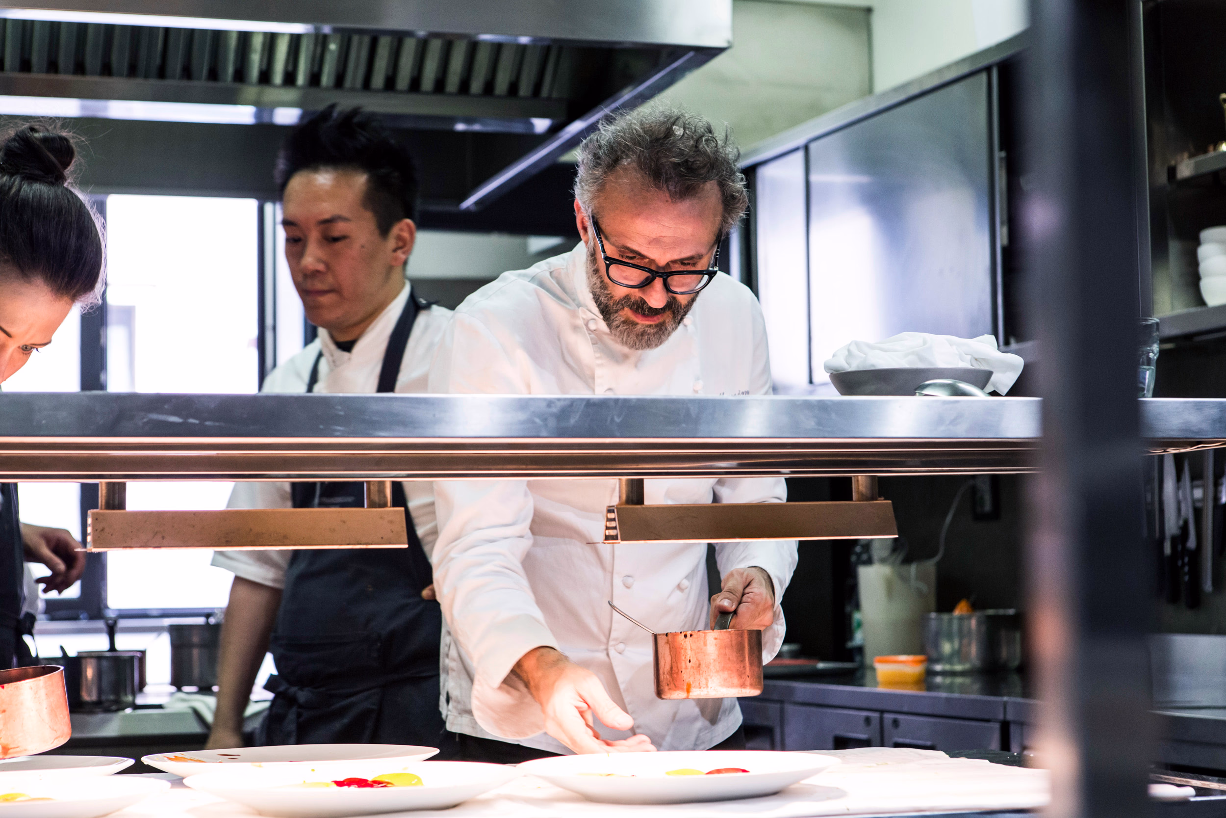 Osteria Francescana - Massimo Bottura in cucina