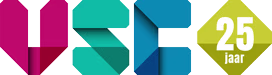 Logo van VSC - vereniging van wetenschapsmusea en science centers