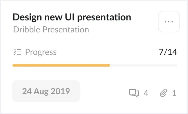 Launchist dashboard UI mockup on a light background