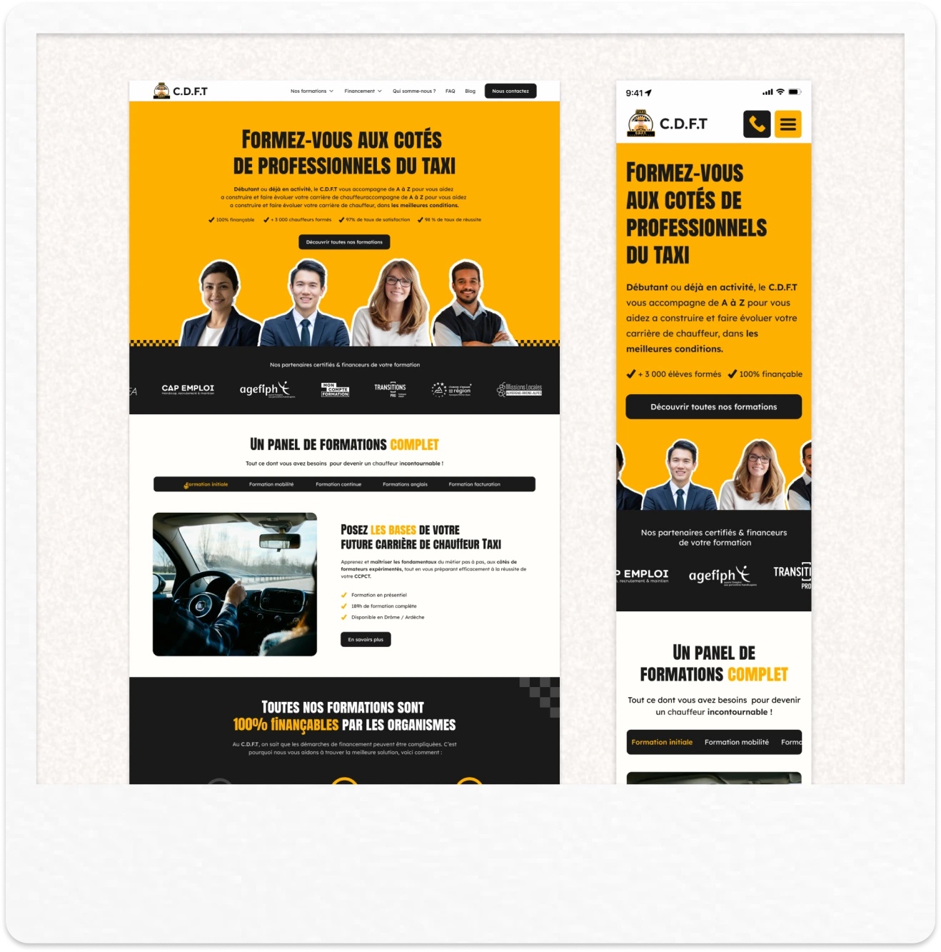 Polaroid avec image d'un design figma