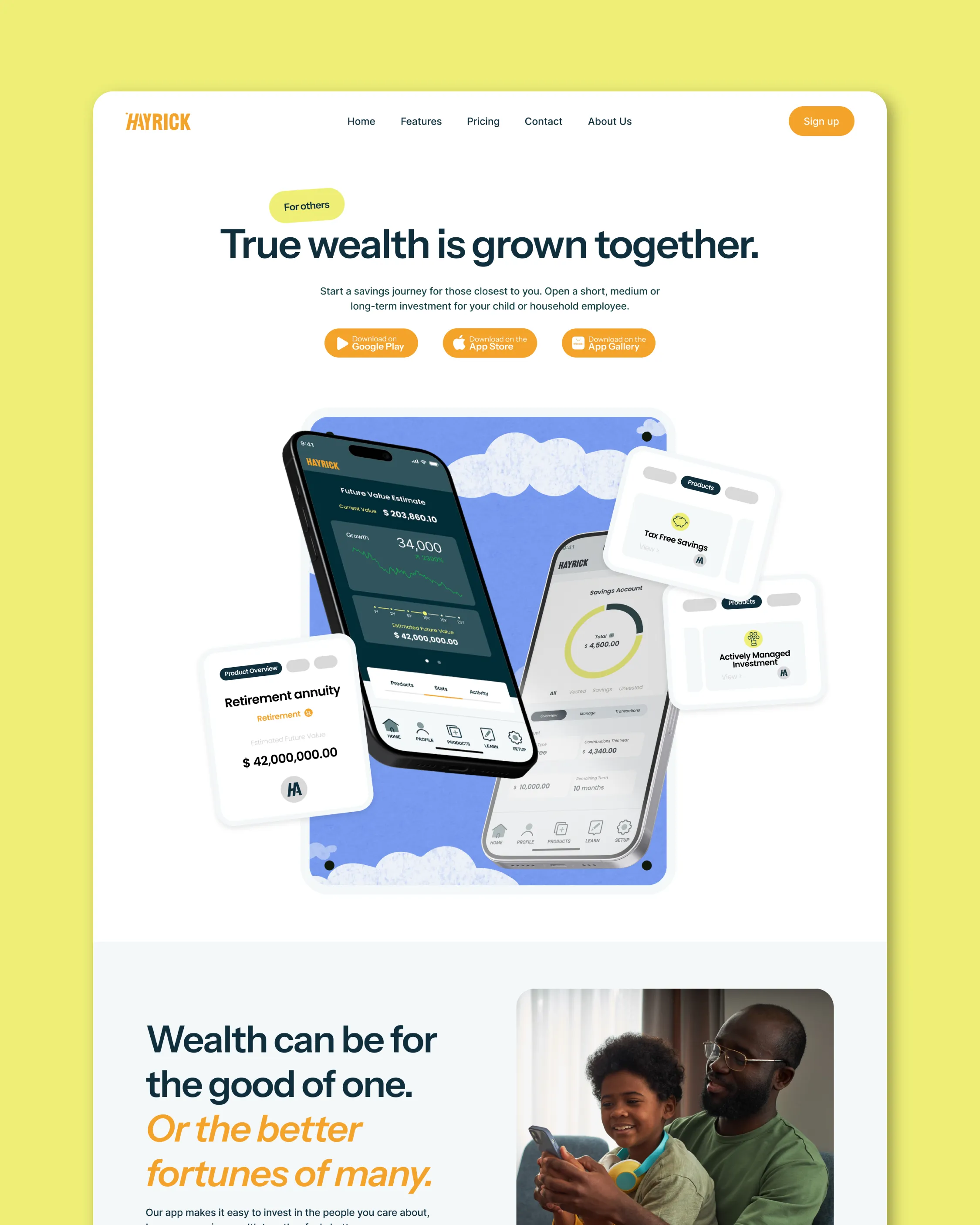Hayrick brand identity project by Silver Hare Creative
