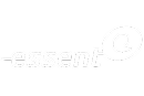 Essent company logo with stylized text and circular icon.