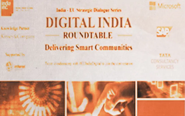 India - EU Strategic Dialogue on Digital India, Brussels