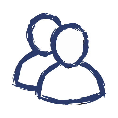 Icon: Gemeinschaft und Austausch