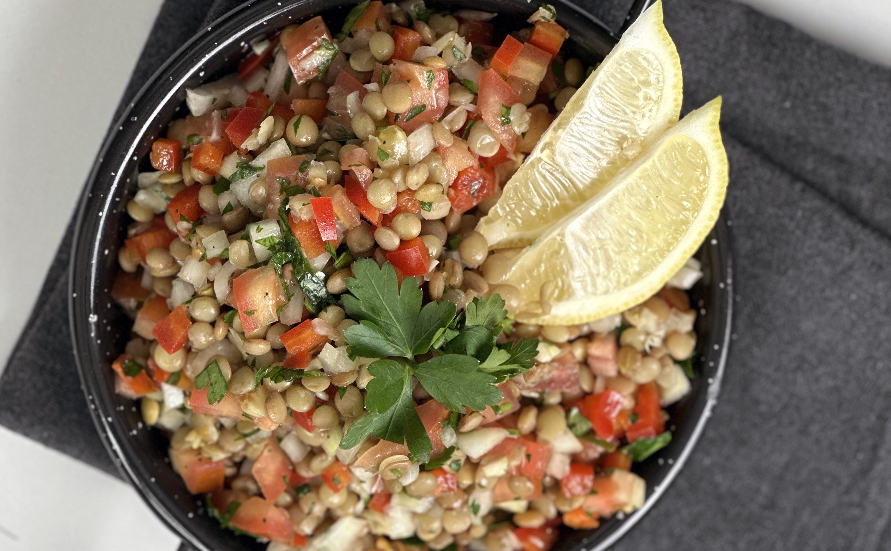receta de lentejas a la criolla