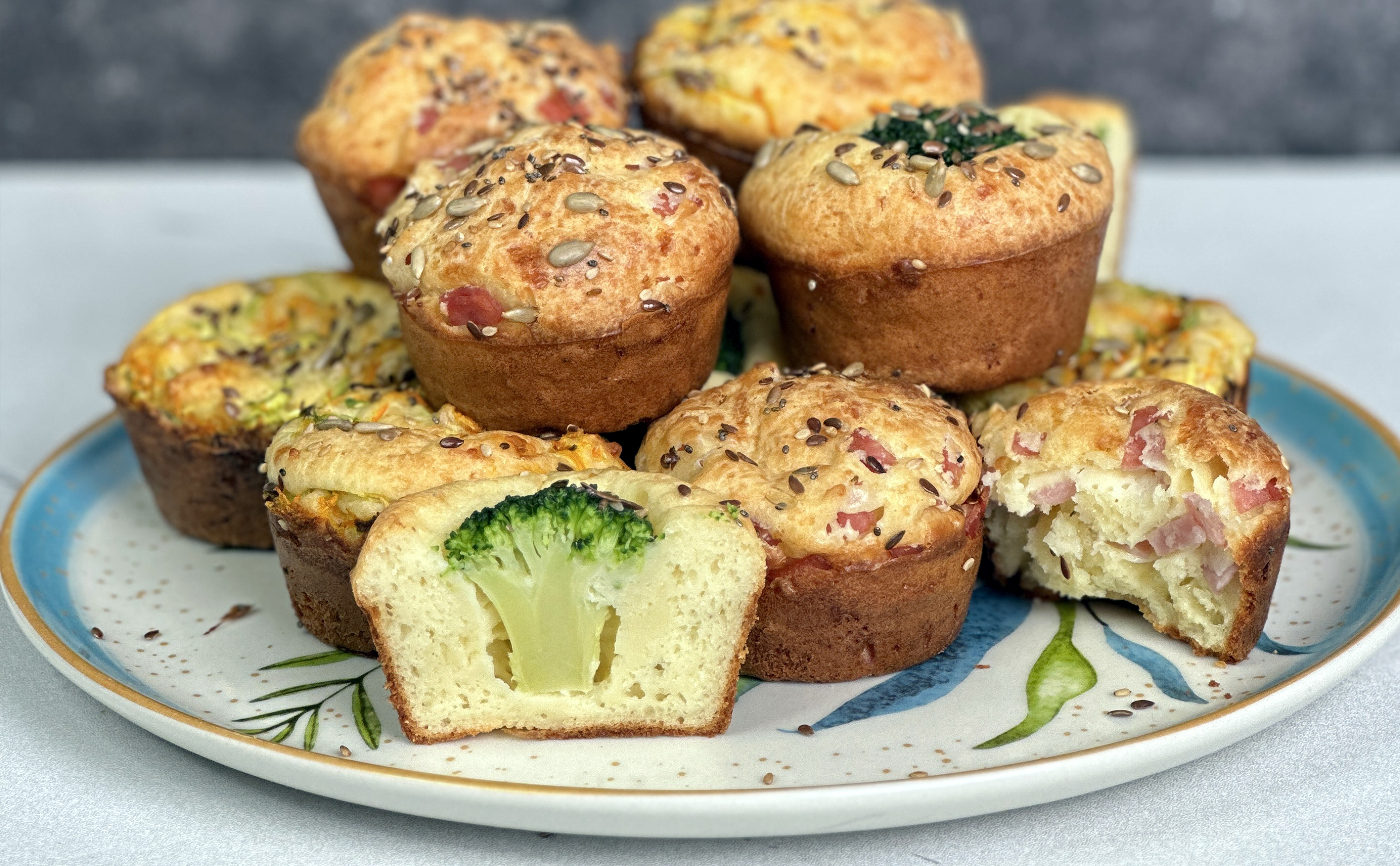 Recetas de muffins salados