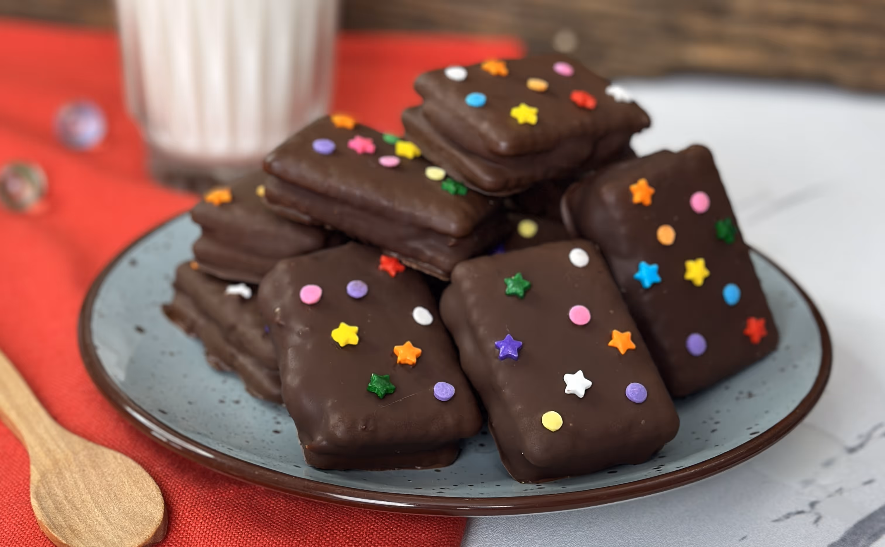 Receta de alfajores de chocotorta