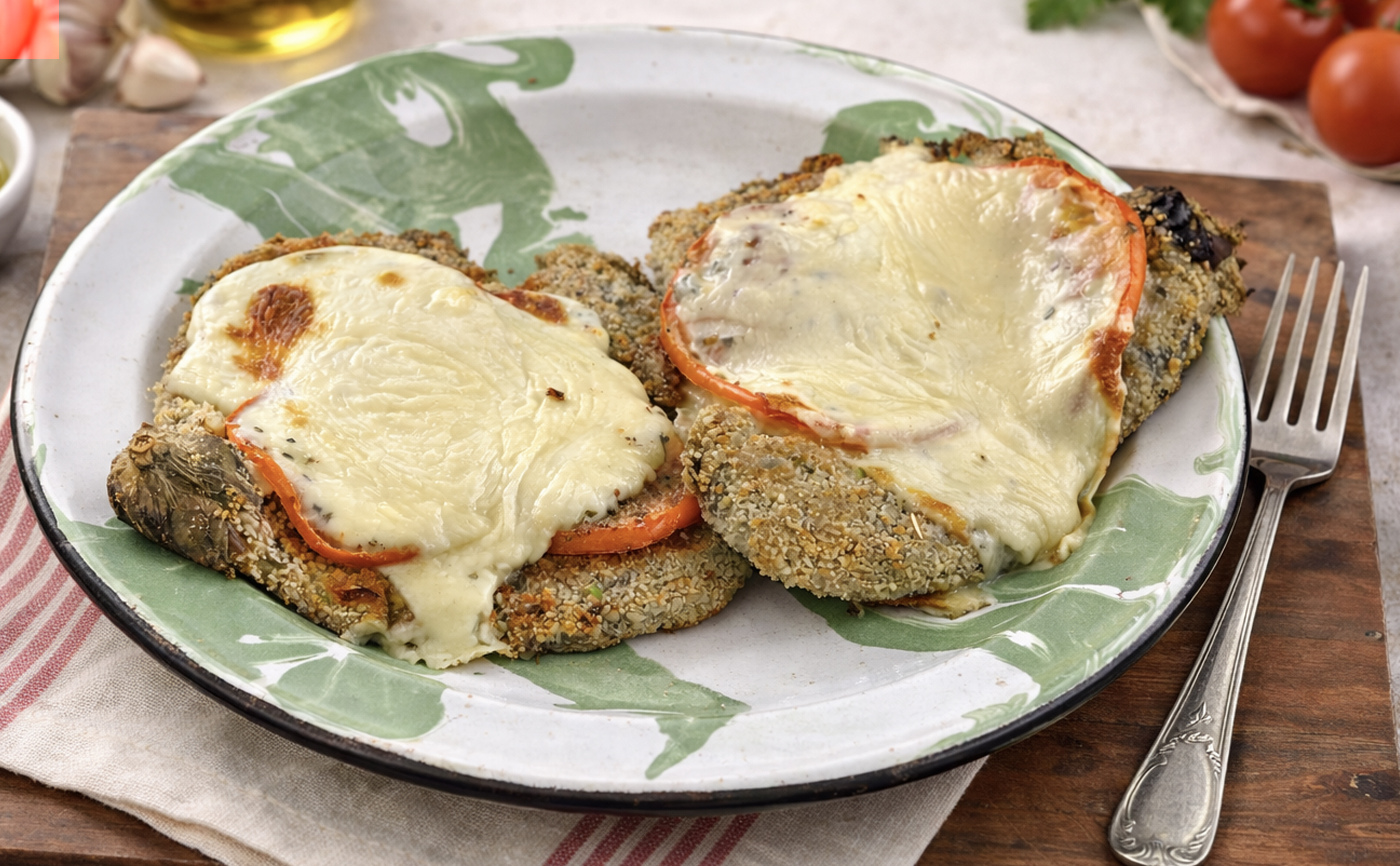 receta de milanesas de berenjena