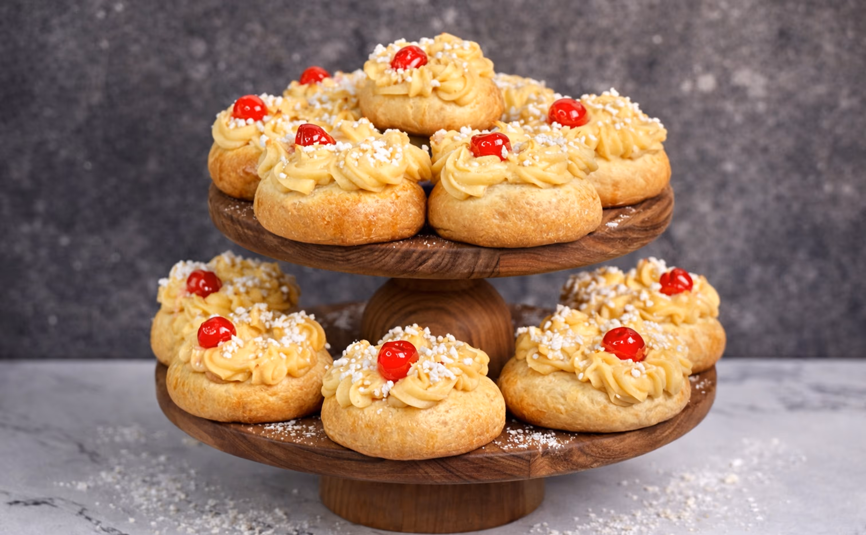 Receta de rosca de pascua