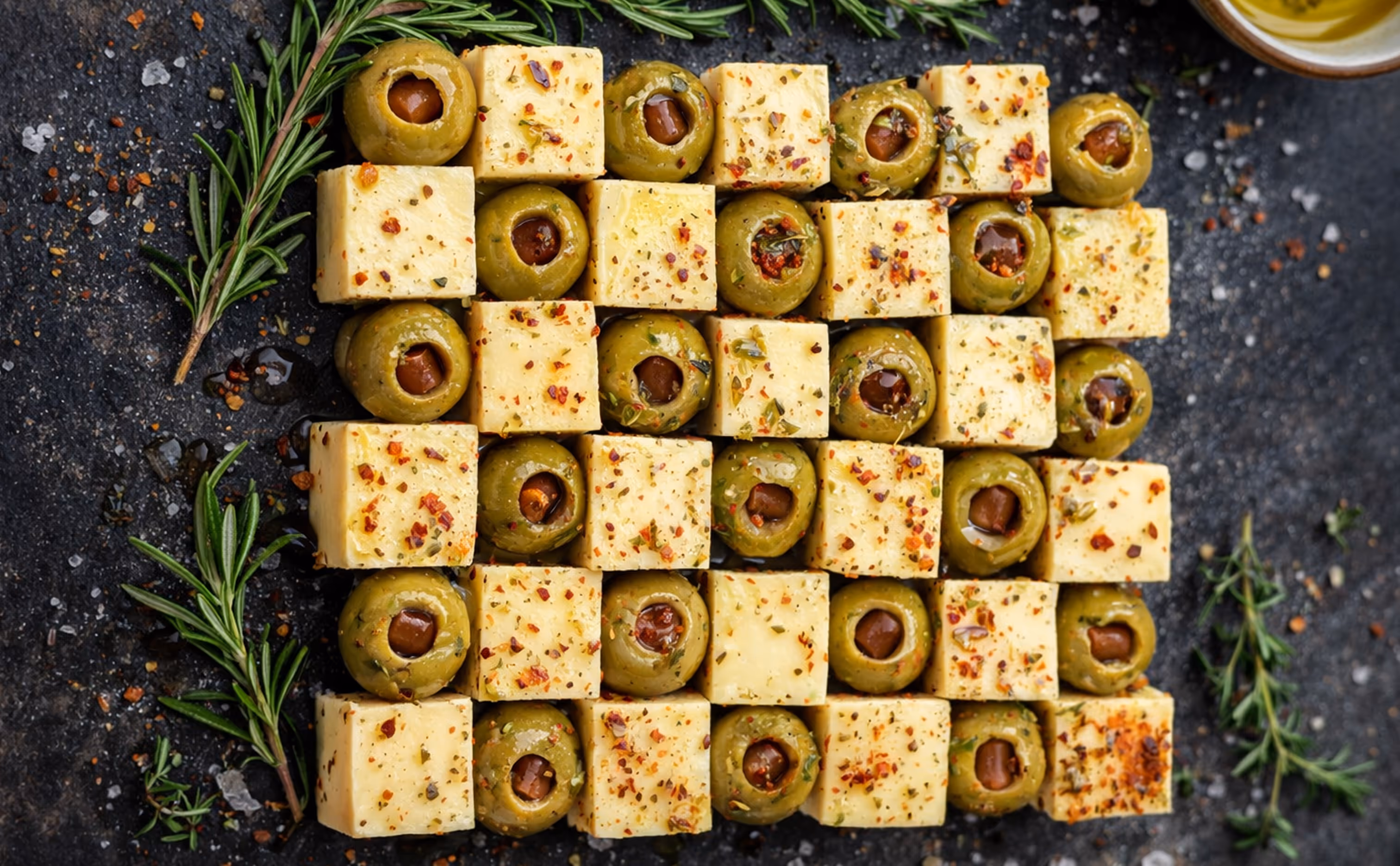 receta de aceitunas al vermut