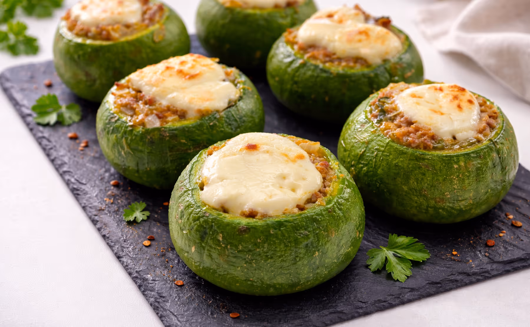 Receta de zapallitos rellenos